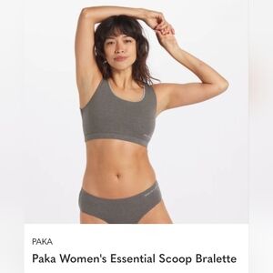 PAKA Womens Essential Scoop Bralette